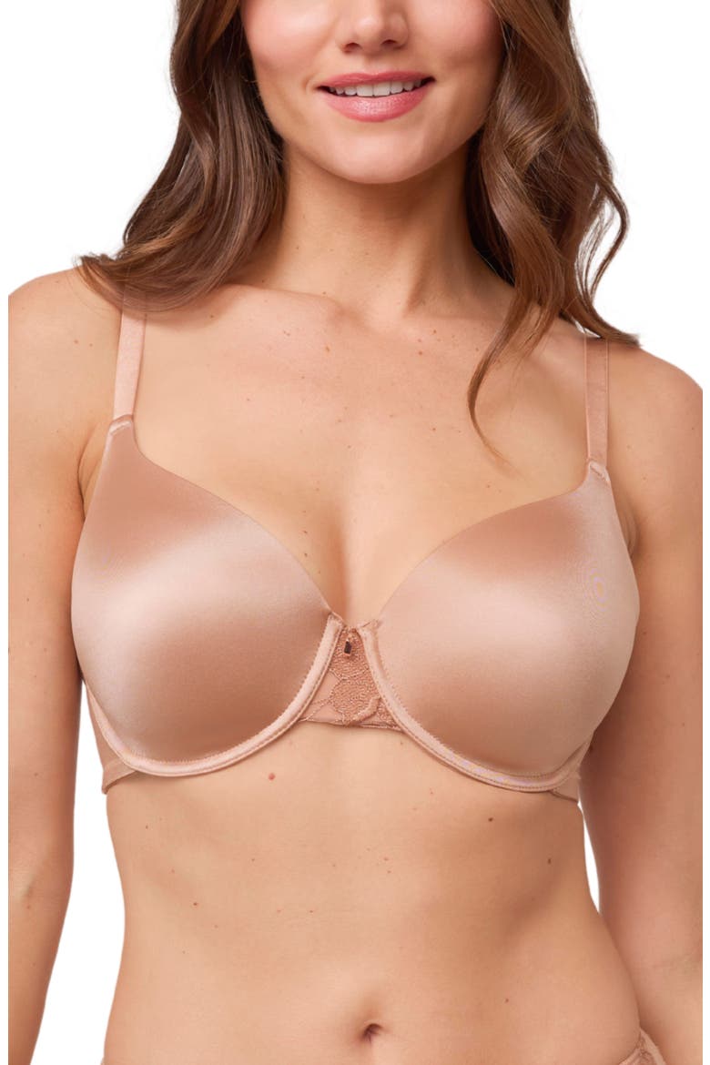 Golden Hour Pure Plus Underwire Bra, Main, color, ROSE GOLD