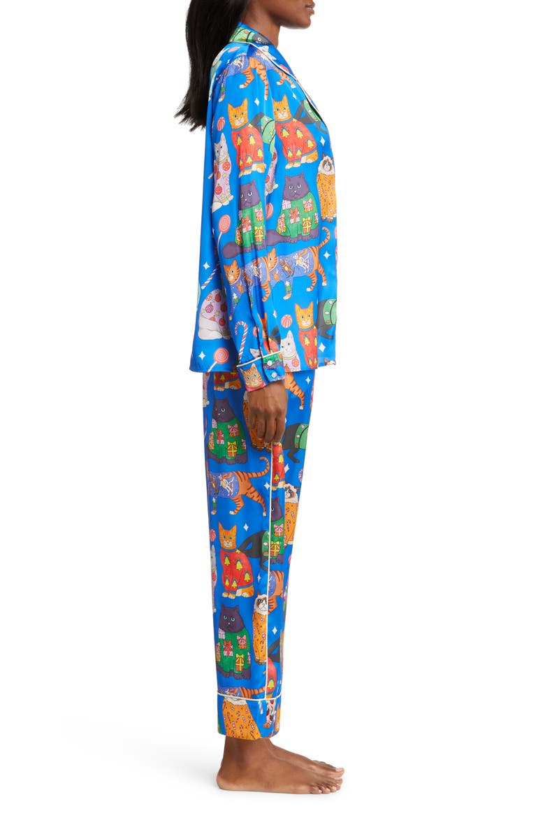 Christmas Sweater Day Cats Pajamas, Alternate, color, TBC