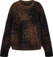 AllSaints Storm Alpaca Blend Crewneck Sweater