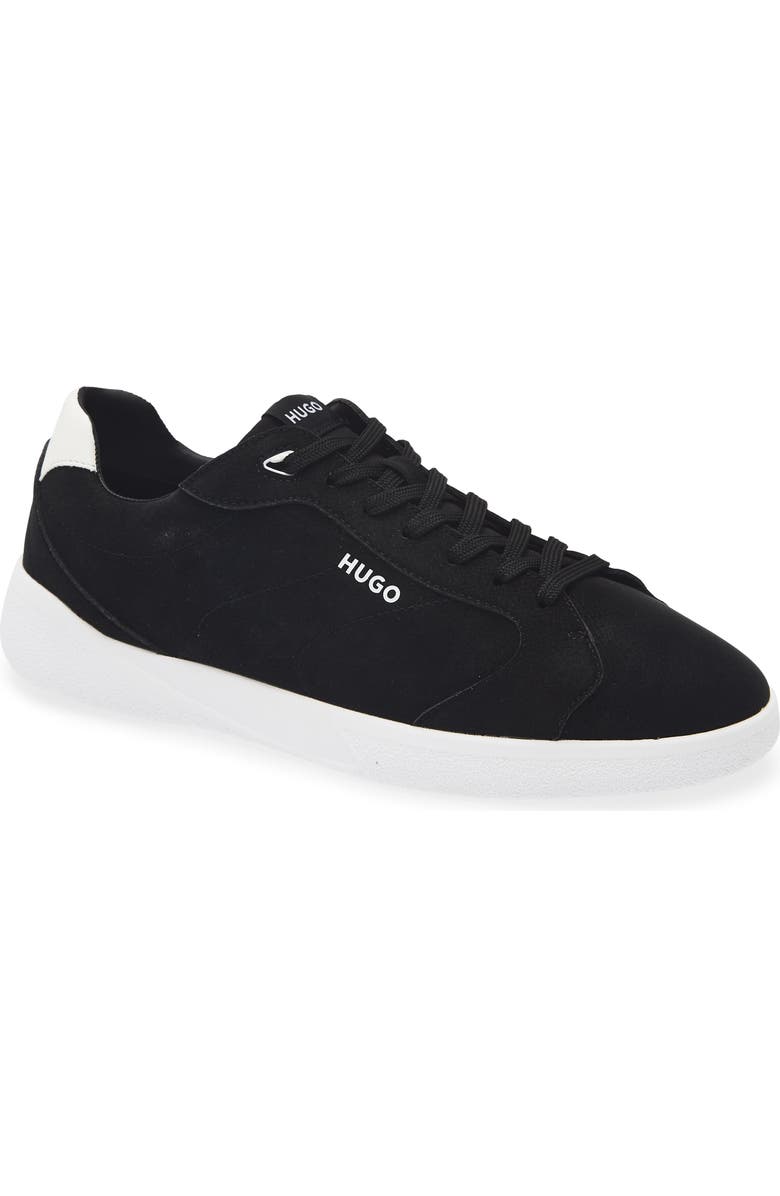 BOSS Riven Tennis Sneaker, Main, color, Black