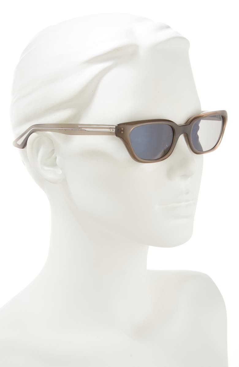 Oliver Peoples x KHAITE 1983C 52mm Rectangular Sunglasses, Alternate, color,