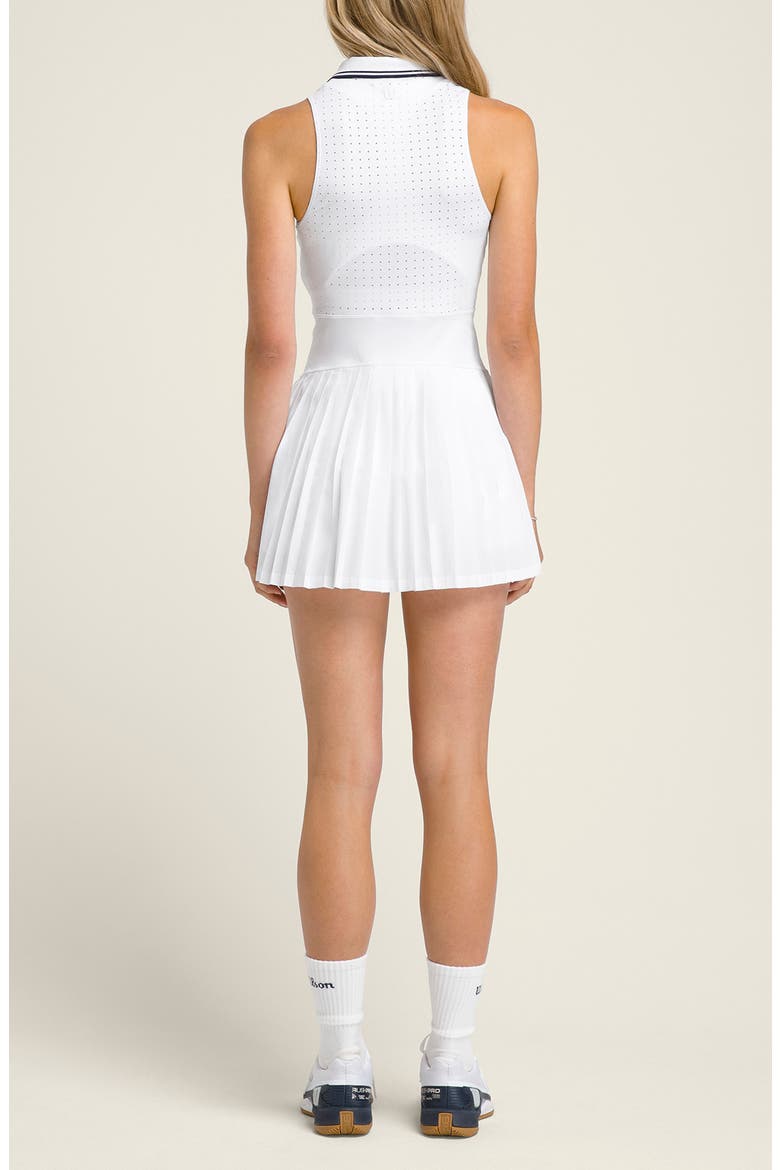 All Court Tennis Dress, Alternate, color, BRIGHT WHITE