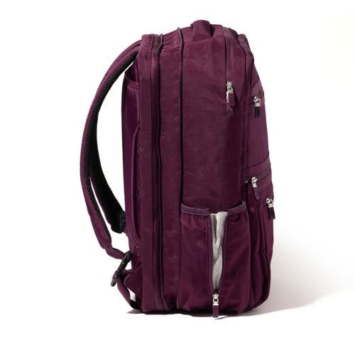 Baggallini Modern Convertible Travel Backpack In Mulberry