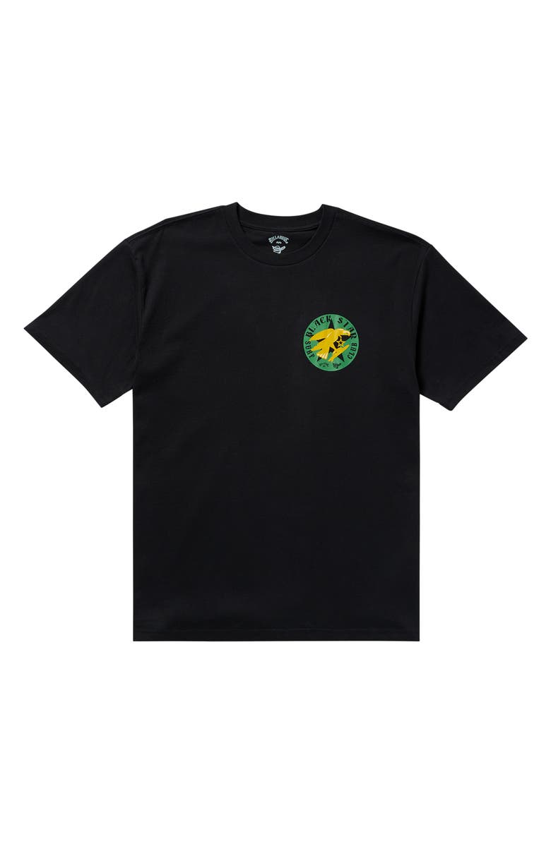 Billabong Black Star Graphic T-Shirt, Alternate, color, Black