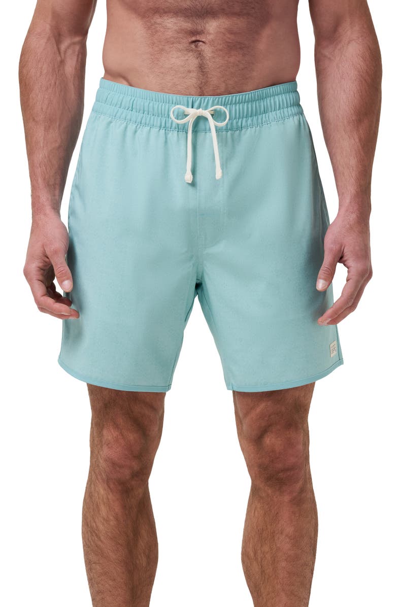 TravisMathew Acropolis Board Shorts, Main, color, Eggshell Blue