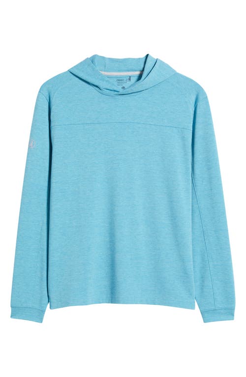 Johnnie-o Remmy Performance Hoodie In Blue