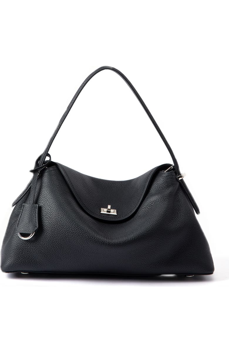 Bob Oré Blue Collection Zephyr Handbag, Main, color, Black