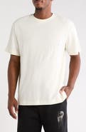 PURPLE BRAND Rhinestone Logo Textured T-Shirt