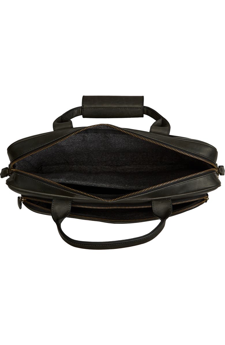 Johnston & Murphy Rhodes Leather Briefcase, Alternate, color,