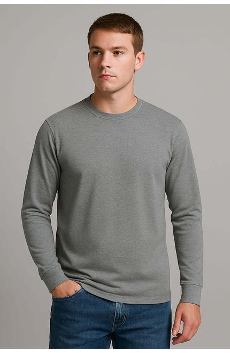 BenBen 6 Pack Mens Tee Shirt 100% Cotton Super Soft, Alternate, color, Black/Navy/Grey