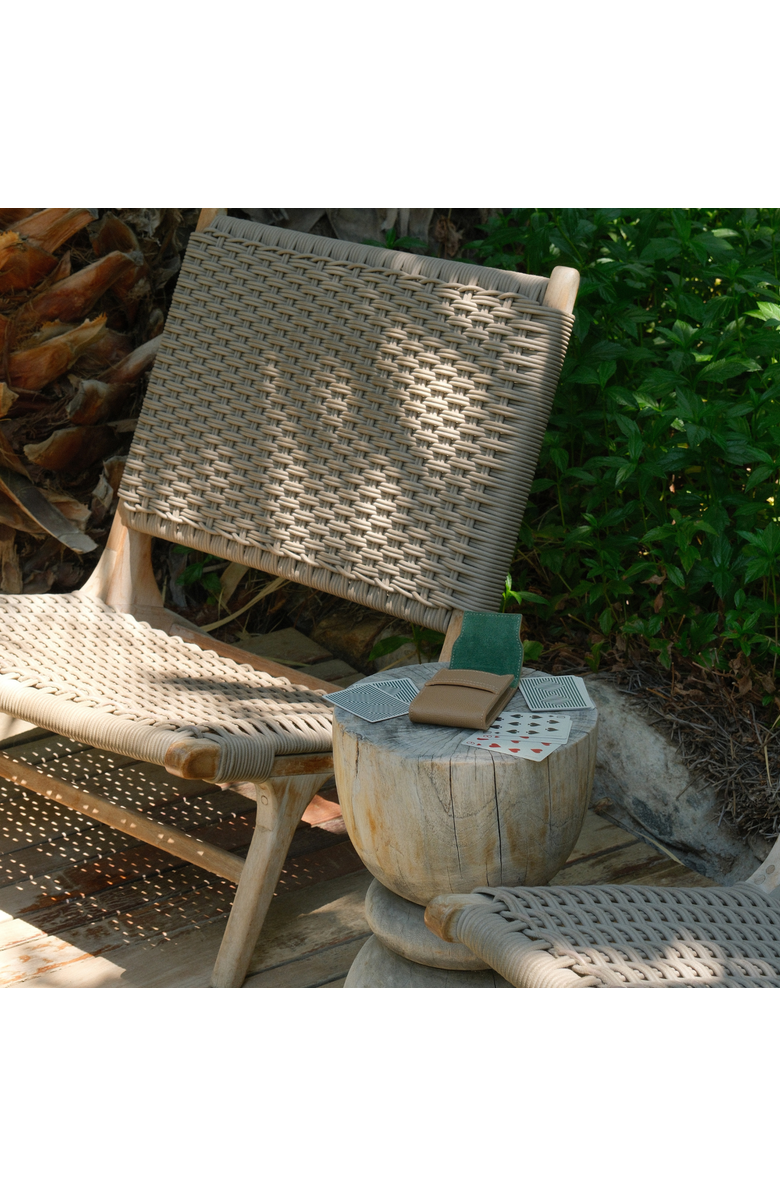 Throwing Doubles The Palmilla - Leather Playing Card Set, Alternate, color, Palmilla