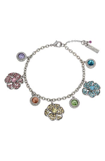 KURT GEIGER KURT GEIGER LONDON CRYSTAL PAVÉ CHARM BRACELET