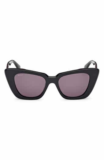 Max Mara Glimpse5 50mm Polarized Butterfly Sunglasses