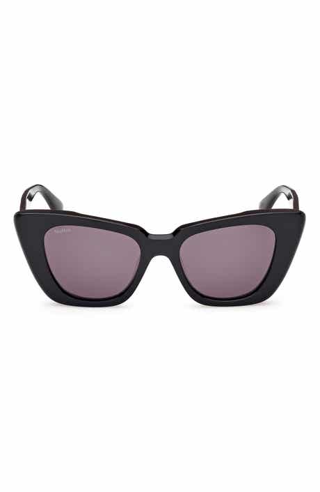 Max Mara Glimpse5 50mm Polarized Butterfly Sunglasses
