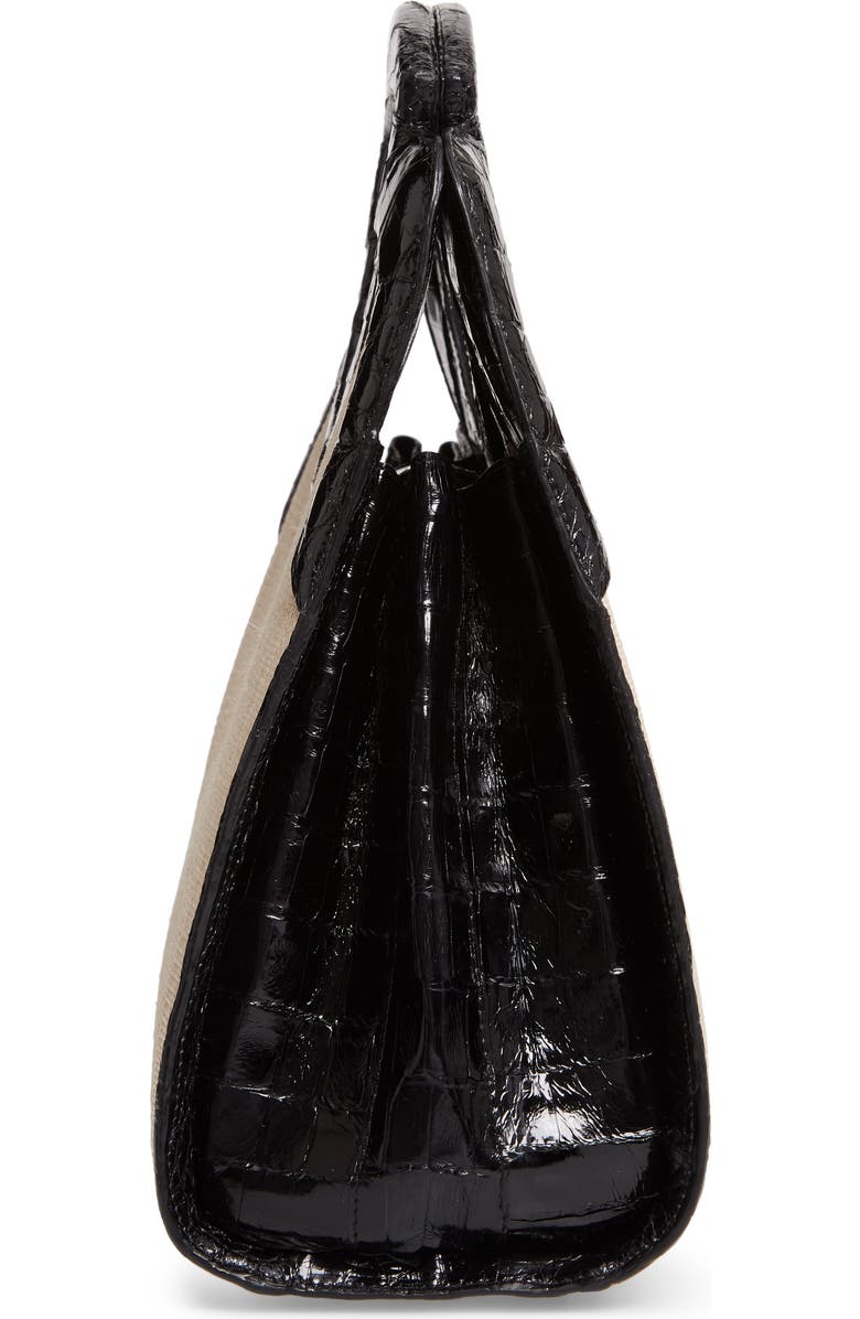 Nancy Gonzalez Small Genuine Crocodile Top Handle Bag, Alternate, color,