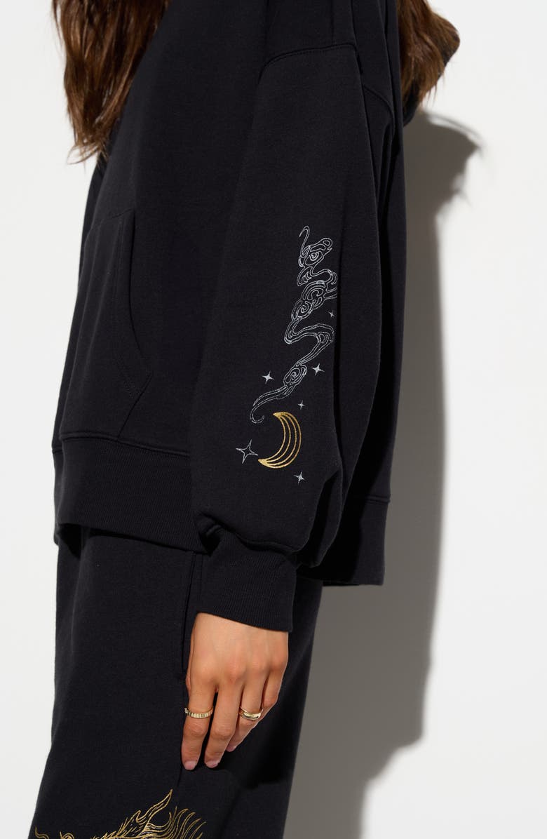 Spiritual Gangster Warrior Spirit Del Ray Hoodie, Alternate, color, Black