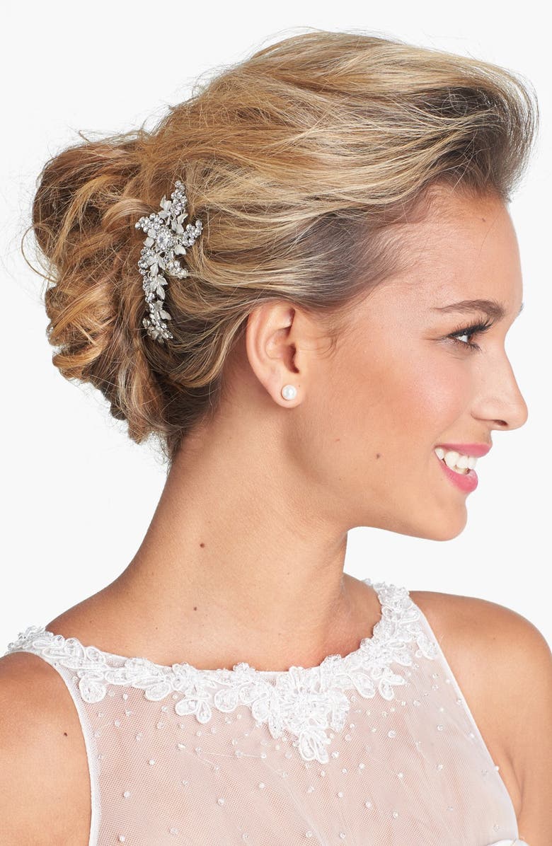 Wedding Belles New York 'Jacqueline' Hair Comb, Main, color, 