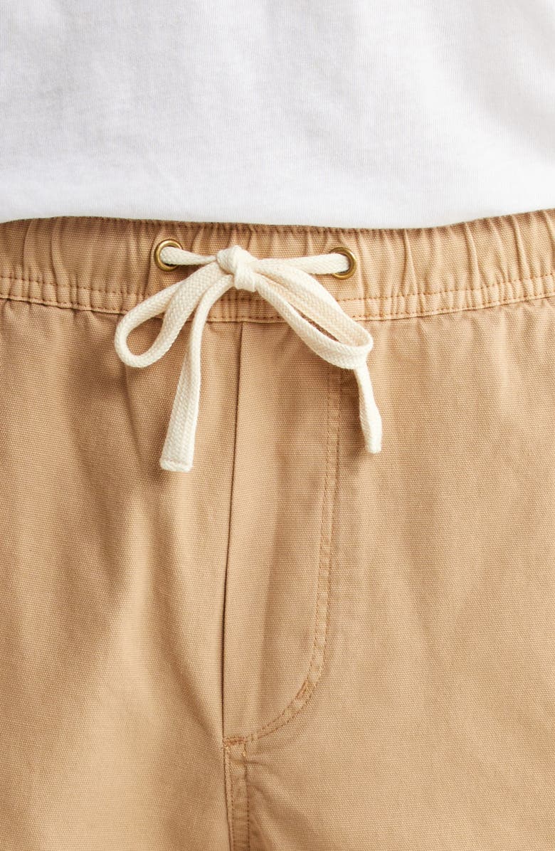 Marine Layer Saturday Elastic Waist Canvas Shorts, Alternate, color, 