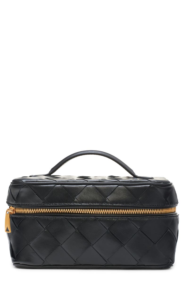 Bottega Veneta Intrecciato Leather East/West Vanity Case, Main, color,
