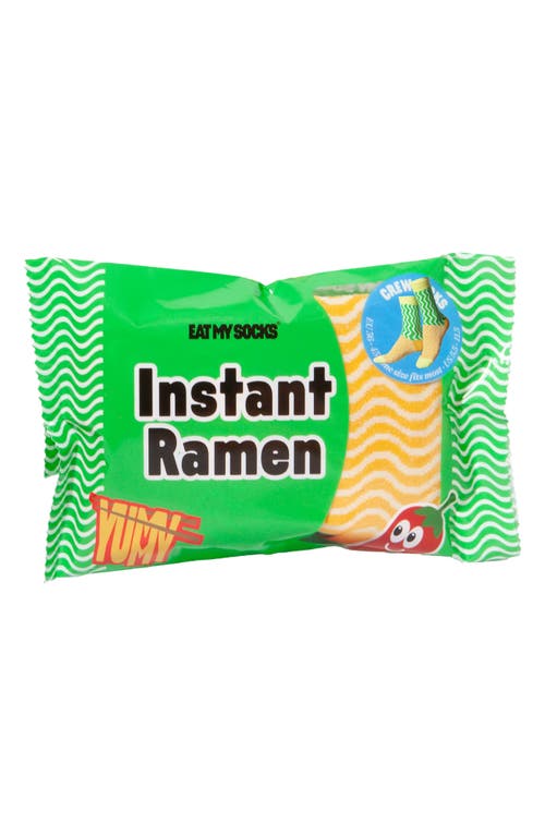 Doiy Instant Chili Ramen Crew Socks In Multi