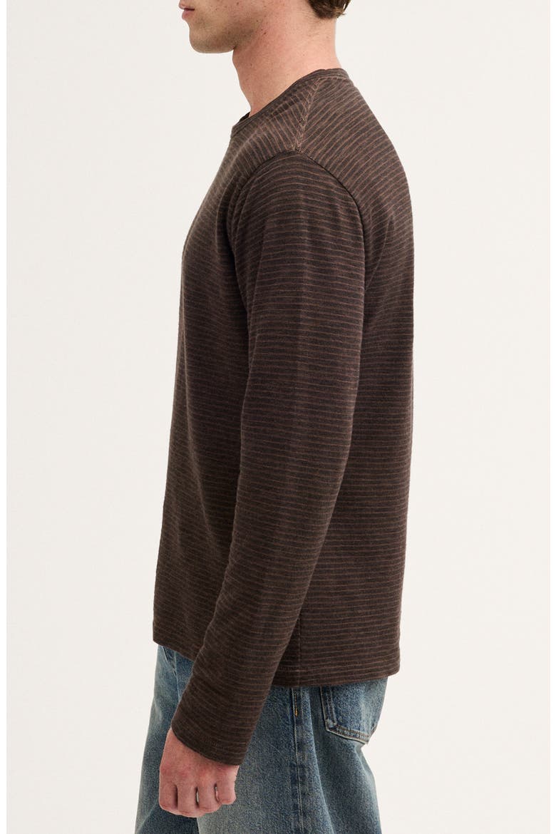 Long Sleeve Jacquard T-Shirt, Alternate, color, STRIPE