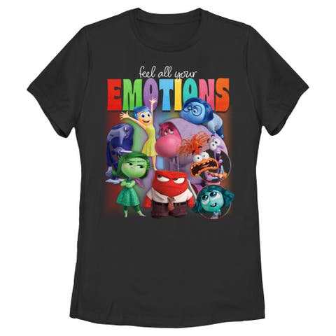 Women's Inside Out 2 Feel All Your Emotions  Graphic T-Shirt