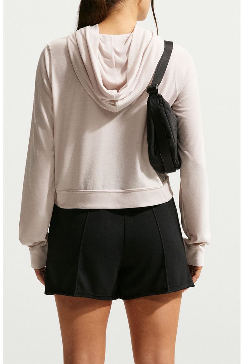 Chill Knit Hoodie, Alternate, color, OREWOOD BROWN/ SMOKE GREY