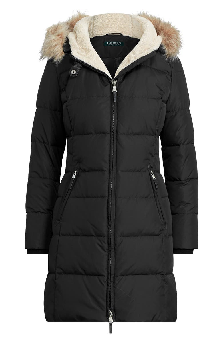 Lauren Ralph Lauren Quilted Parka, Alternate, color,