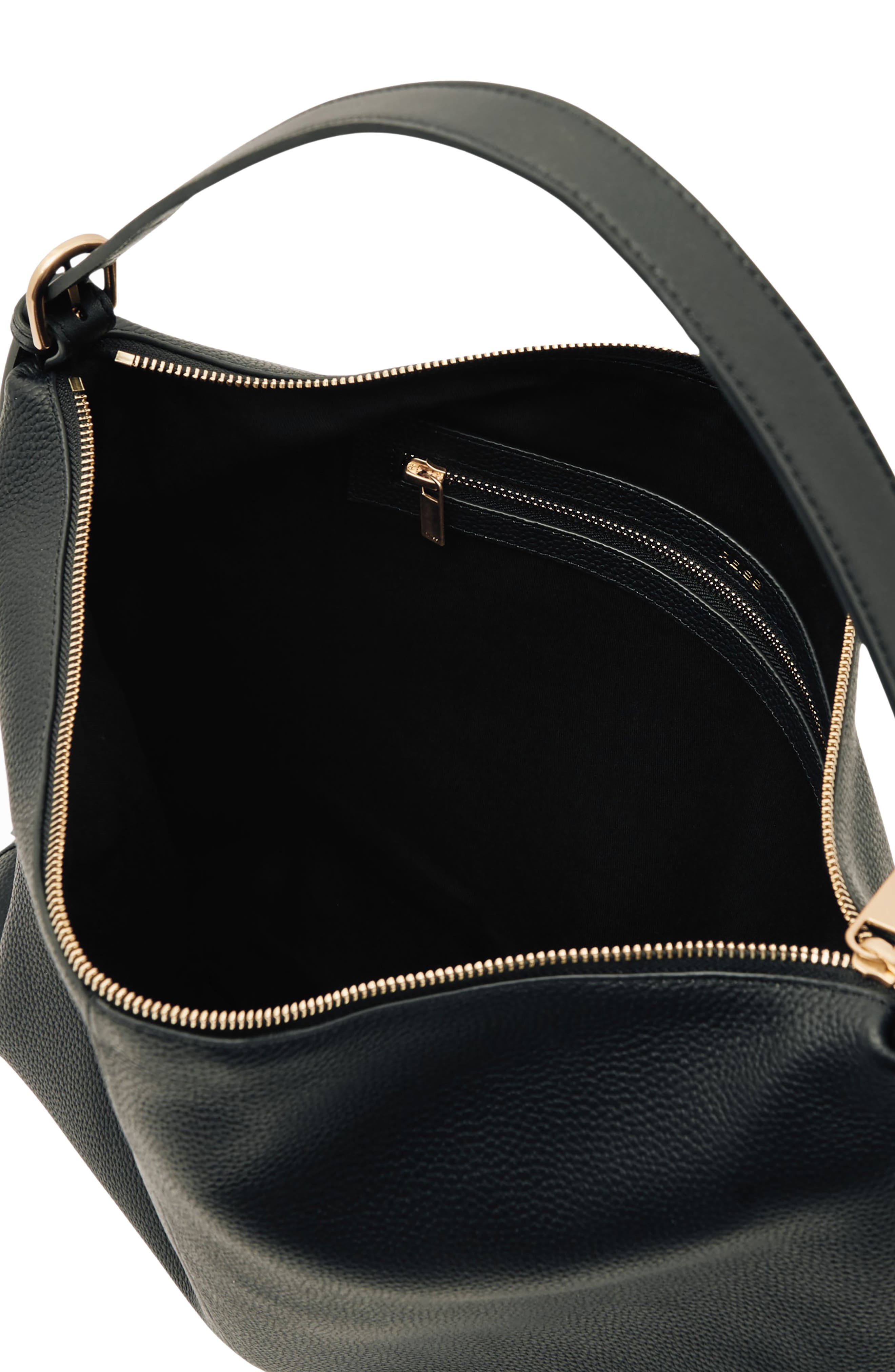Reiss Vigo Shoulder Bag, Alternate, color, Black