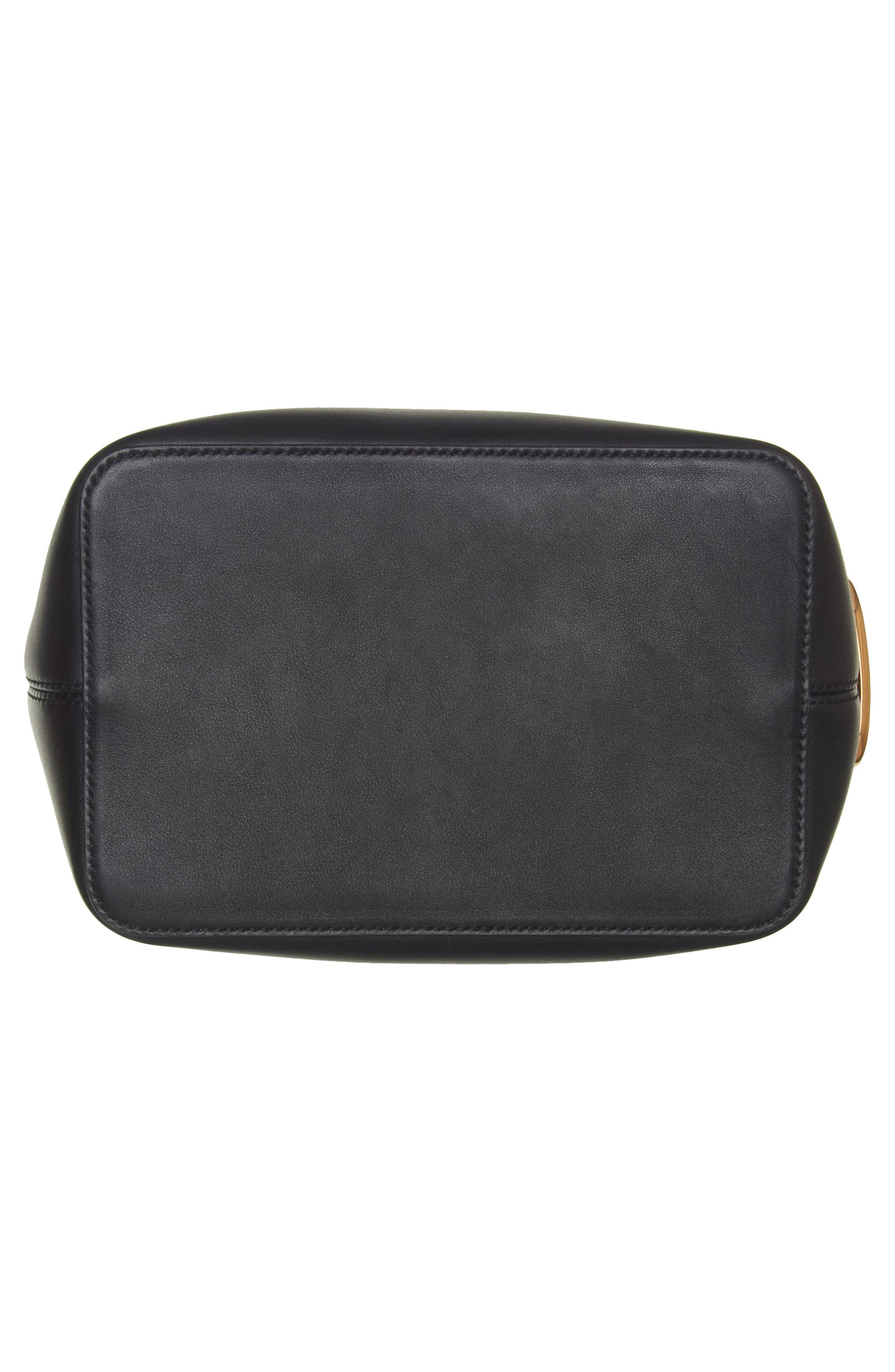 Valentino Garavani So Seau Leather Drawstring Bucket Bag, Alternate, color, 