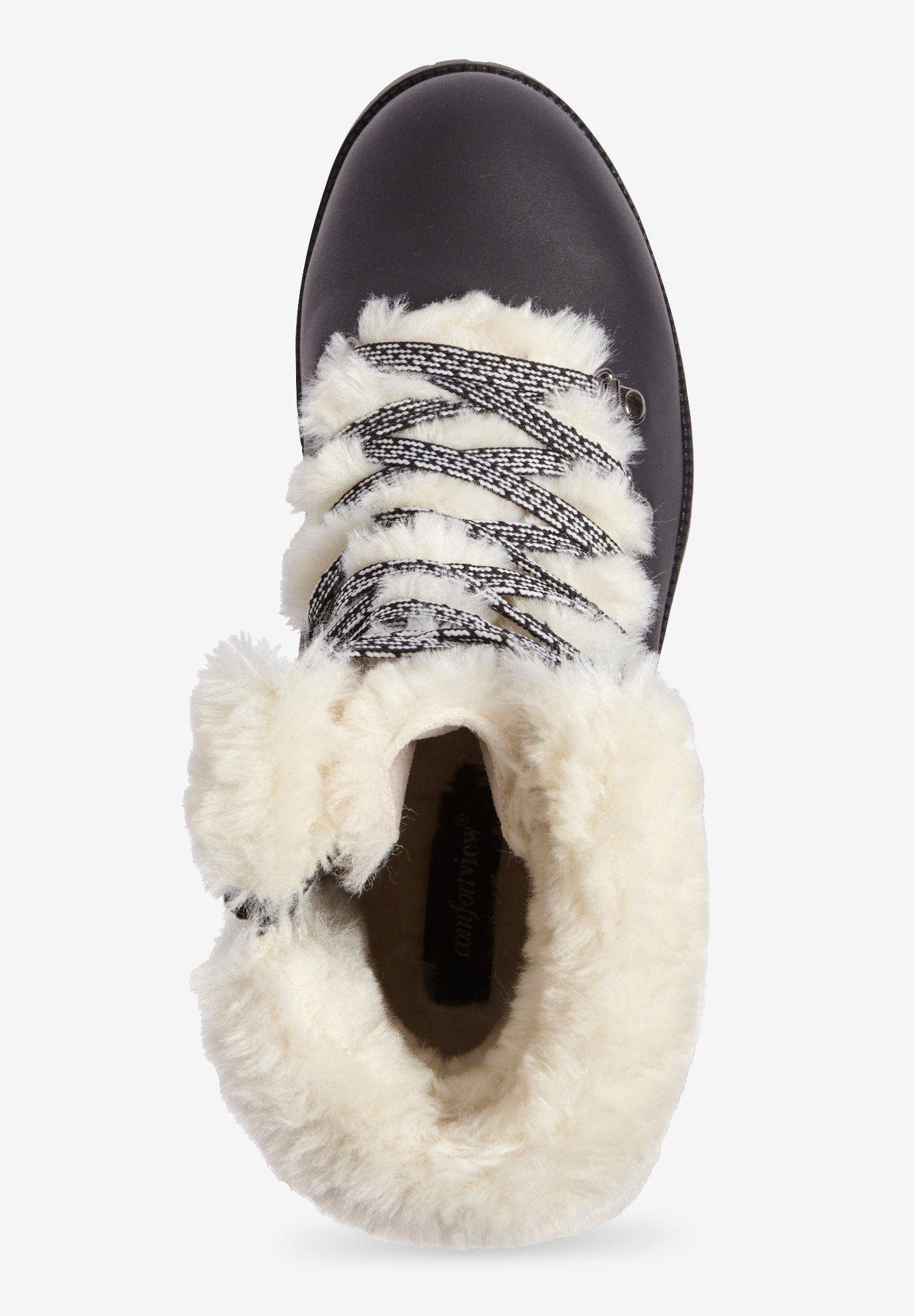Comfortview The Arctic Bootie, Alternate, color, Black