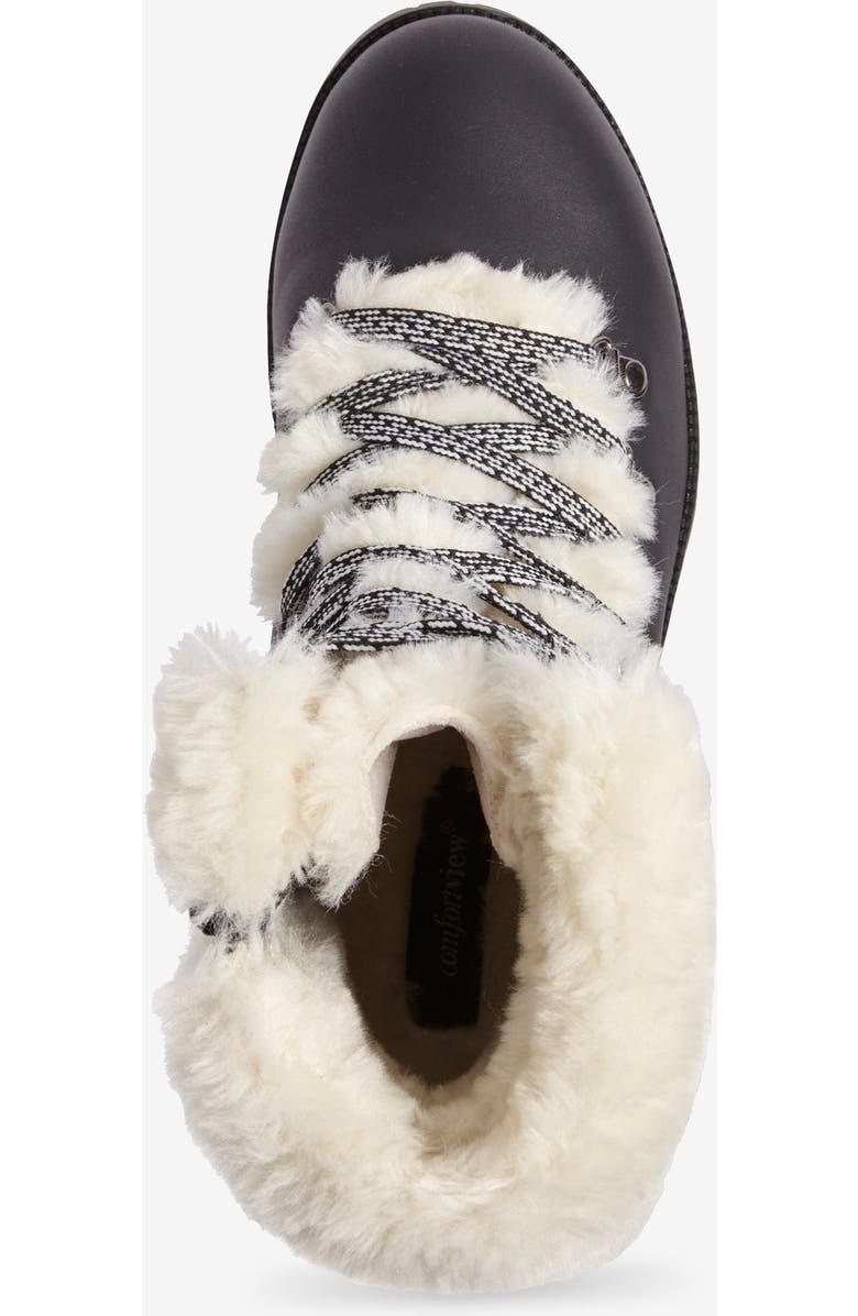 Comfortview The Arctic Bootie, Alternate, color, Black