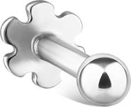 MARIA TASH Ball Single Threaded Stud Earring