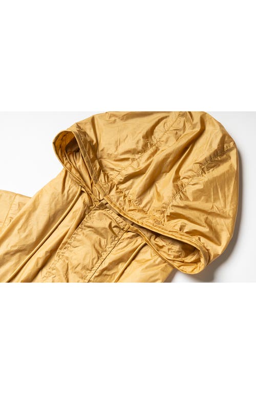 Alphastyle Lodi Water Repellent Lightweight Anorak Jacket In Brown