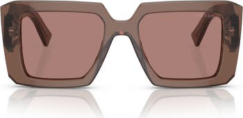 56mm Square Sunglasses