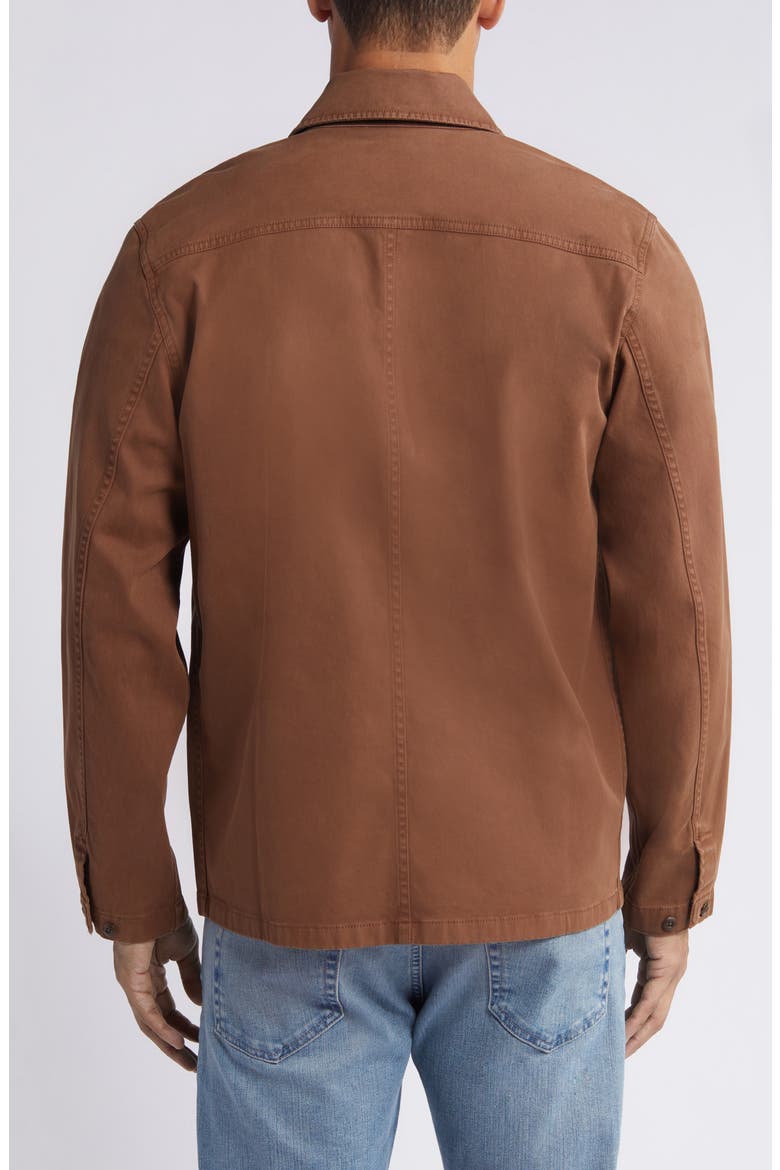 Comfort Twill Chore Jacket, Alternate, color, CEDAR PEAK