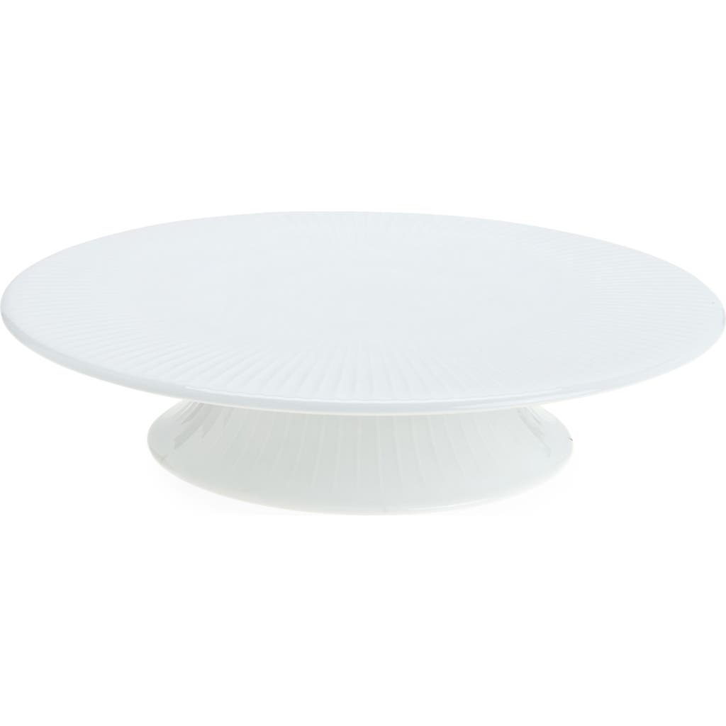 Kähler Kahler Hammershøi Cake Plate In White