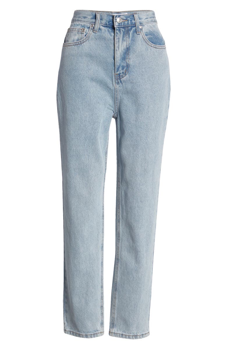 Endless Rose Ripped Slim Boyfriend Jeans, Alternate, color,