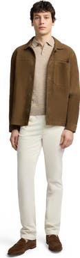 Onia Suede Work Overshirt