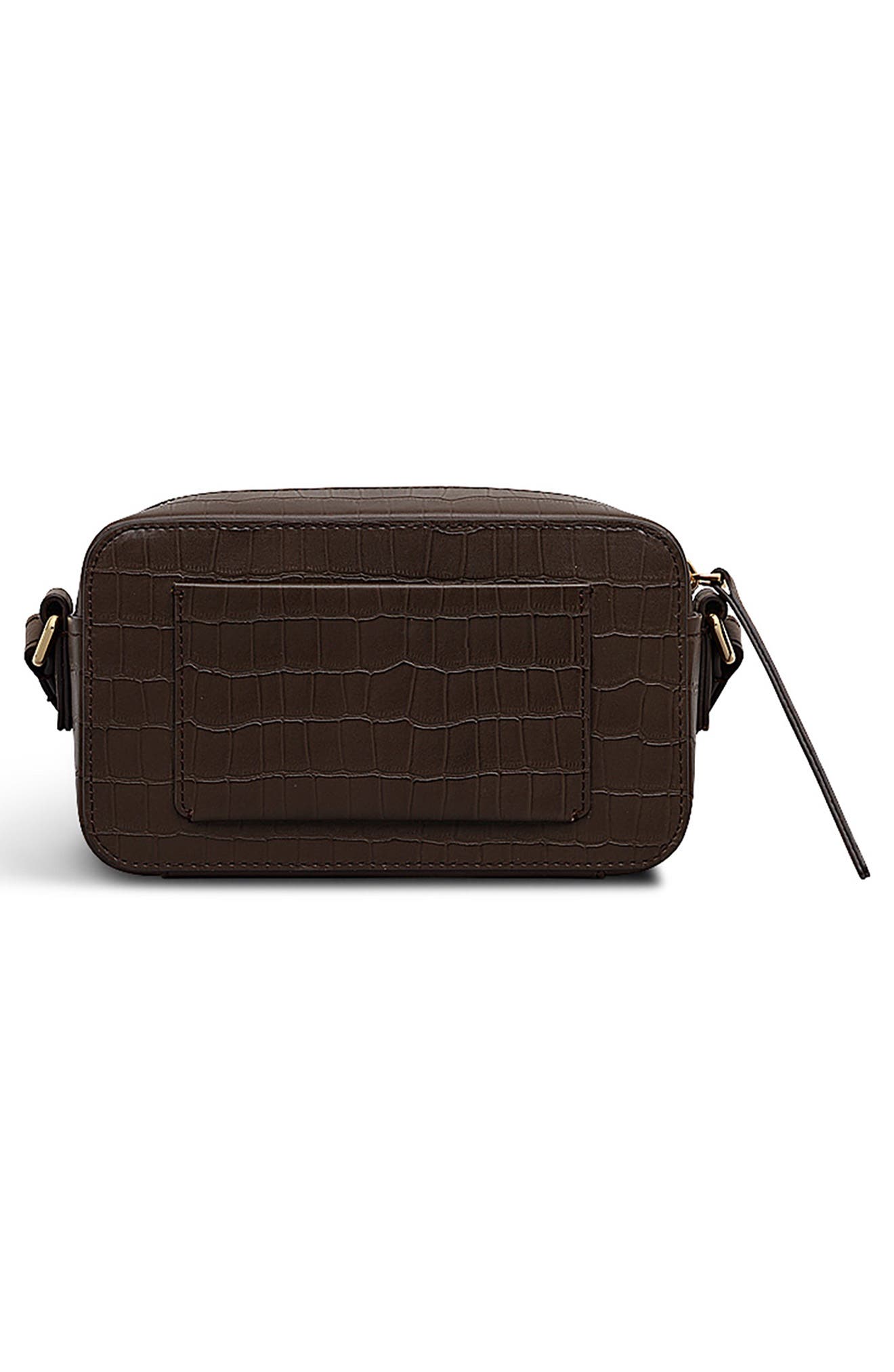 Radley Mini Beech Row Zip Crossbody Bag, Alternate, color, Coffee
