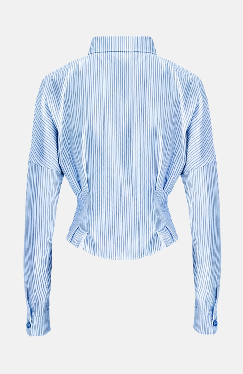 Ow Collection Eliza Shirt In Blue