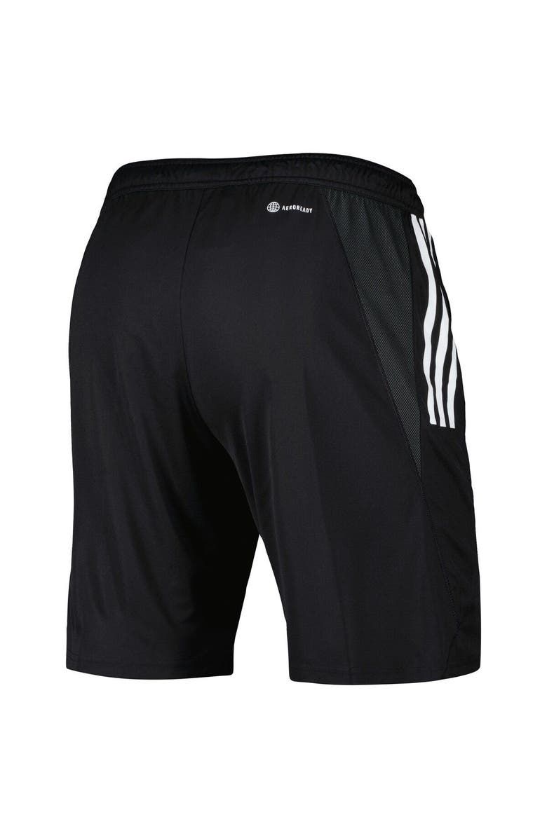adidas Men's adidas Black Seattle Sounders FC Downtime Shorts, Alternate, color, Black