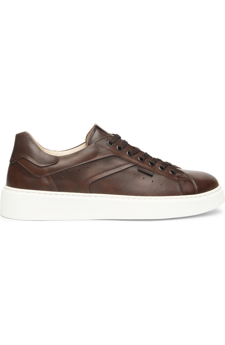 NeroGiardini Low Top Sneaker, Alternate, color, Chocolate