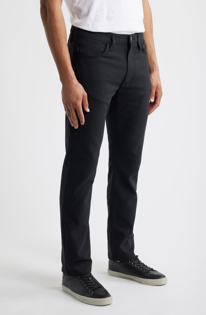 34 Heritage Courage Straight Leg Jeans, Alternate, color, Black Commuter