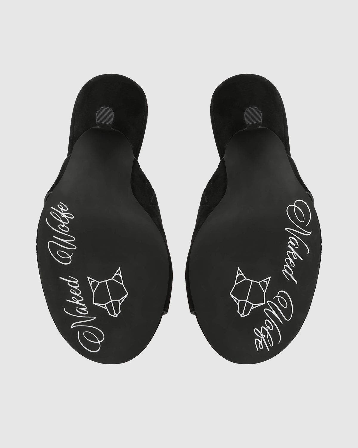 Naked Wolfe Maxime Black Suede, Alternate, color, Black
