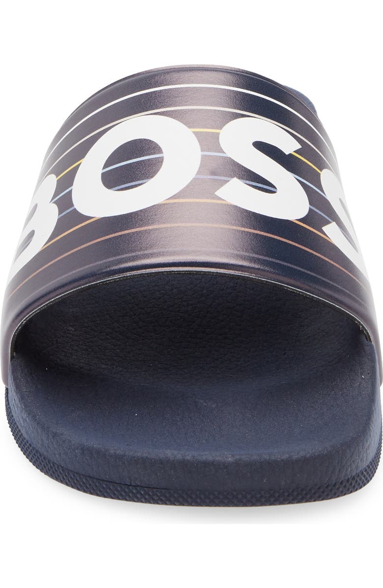 BOSS Bay Slide Sandal, Alternate, color, Open Blue
