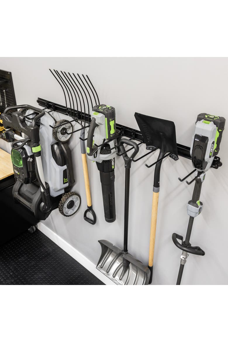 64" Modular Multi-Use Adjustable Garage Organizer - Holds 600 lbs, Alternate, color, Black