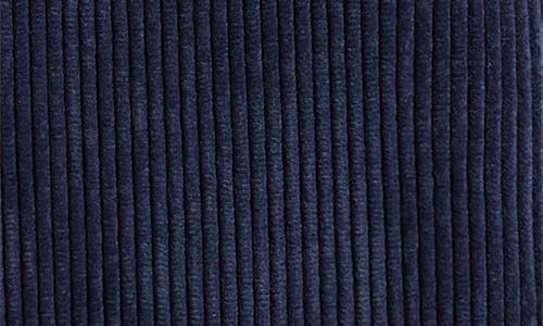 Moncler Kids' Stretch Corduroy Cargo Trousers In Blue