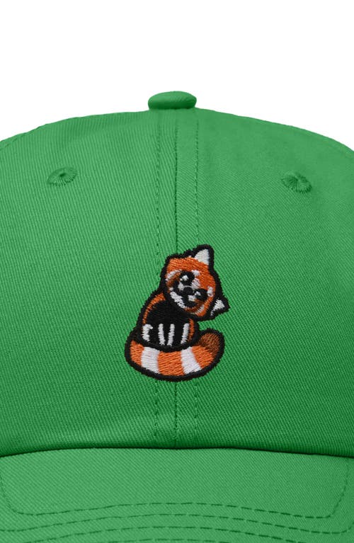 DALIX DALIX RED PANDA EMBROIDERED DAD HAT