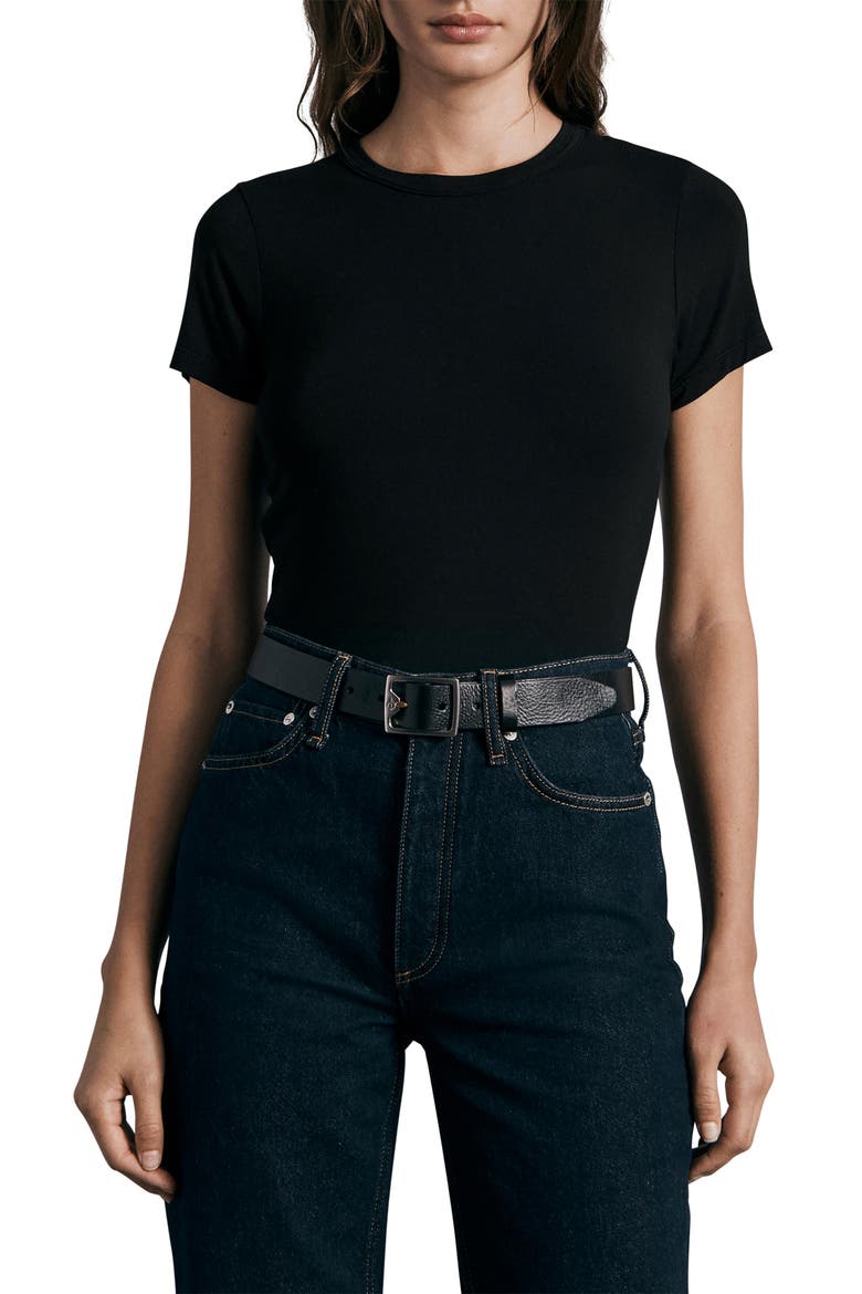 Luca Baby T-Shirt, Main, color, BLACK